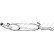 Silencieux arrière 185-143 Bosal