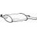 Silencieux arrière 185-161 Bosal