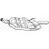 Silencieux arrière 185-271 Bosal