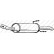 Silencieux arrière 185-287 Bosal