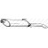 Silencieux arrière 185-311 Bosal