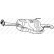 Silencieux arrière 185-635 Bosal
