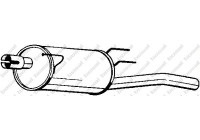 Silencieux arrière 185-637 Bosal