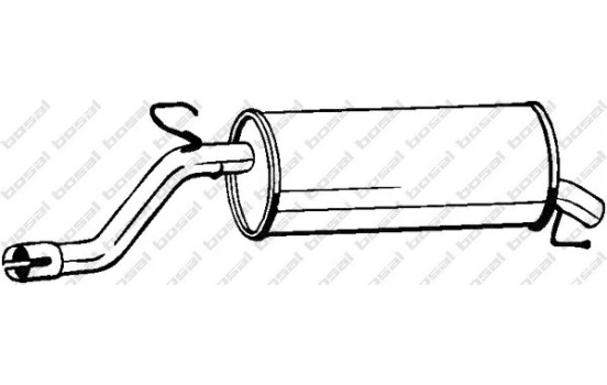 Silencieux arrière 185-685 Bosal, Image 2