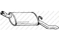 Silencieux arrière 185-965 Bosal