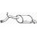 Silencieux arrière 190-085 Bosal