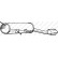 Silencieux arrière 190-169 Bosal