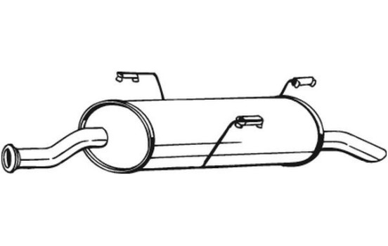 Silencieux arrière 190-209 Bosal, Image 2
