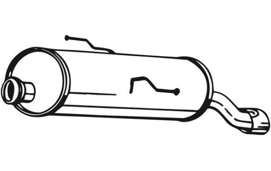 Silencieux arrière 190-359 Bosal, Image 3