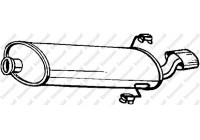 Silencieux arrière 190-701 Bosal