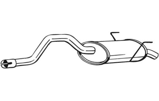 Silencieux arrière 200-157 Bosal, Image 2