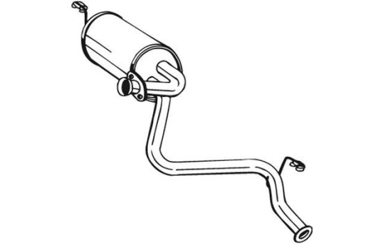 Silencieux arrière 210-841 Bosal, Image 2