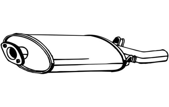 Silencieux arrière 215-801 Bosal, Image 2