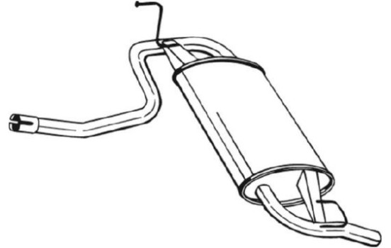 Silencieux arrière 219-133 Bosal, Image 2