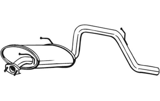Silencieux arrière 219-381 Bosal, Image 2
