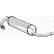 Silencieux arrière 228-003 Bosal
