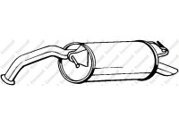 Silencieux arrière 228-043 Bosal