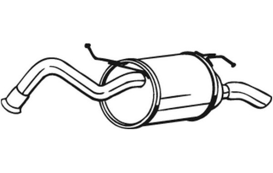 Silencieux arrière 228-053 Bosal, Image 2