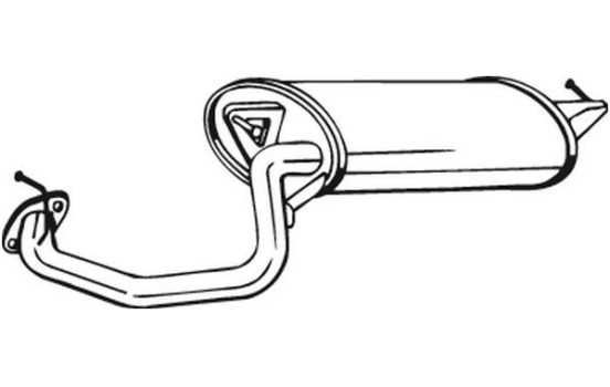 Silencieux arrière 228-153 Bosal, Image 2