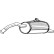 Silencieux arrière 228-205 Bosal, Vignette 3