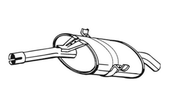 Silencieux arrière 228-331 Bosal