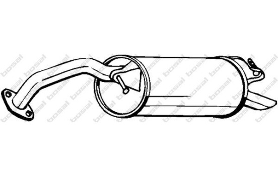 Silencieux arrière 228-471 Bosal, Image 2