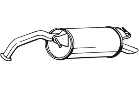 Silencieux arrière 228-475 Bosal, Image 3
