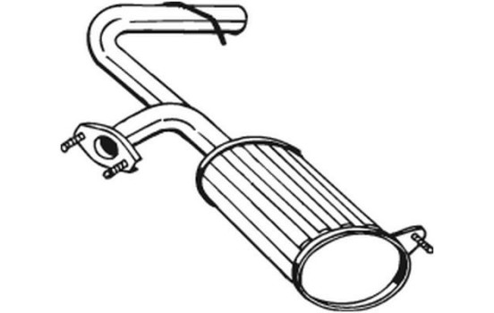 Silencieux arrière 229-501 Bosal, Image 2
