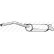 Silencieux arrière 233-089 Bosal
