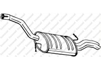 Silencieux arrière 233-145 Bosal