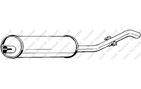 Silencieux arrière 233-253 Bosal, Image 2
