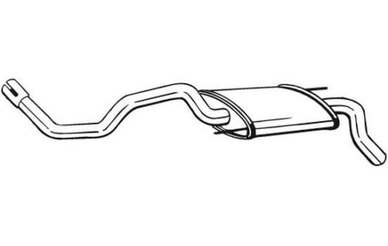 Silencieux arrière 233-605 Bosal, Image 3