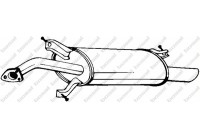 Silencieux arrière 235-137 Bosal
