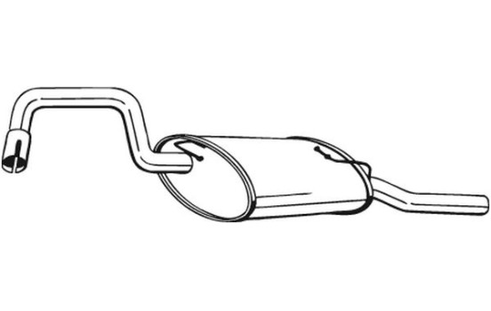 Silencieux arrière 235-209 Bosal, Image 2