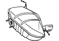 Silencieux arrière 247-413 Bosal