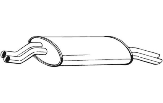 Silencieux arrière 247-981 Bosal, Image 2