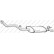 Silencieux arrière 278-037 Bosal