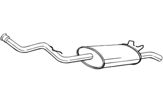 Silencieux arrière 278-079 Bosal, Image 2