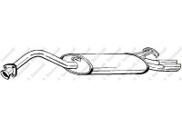 Silencieux arrière 278-147 Bosal