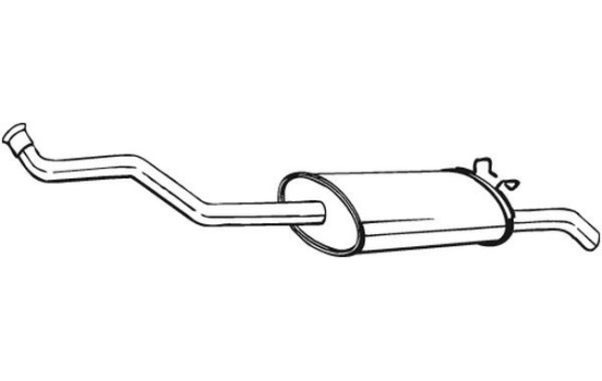 Silencieux arrière 278-221 Bosal, Image 2