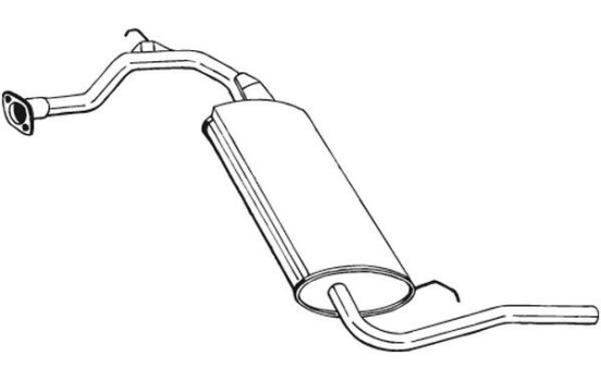 Silencieux arrière 278-349 Bosal, Image 2