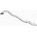Silencieux arrière 278-551 Bosal