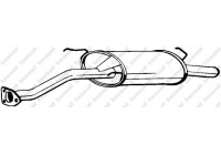 Silencieux arrière 278-569 Bosal