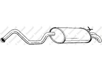 Silencieux arrière 278-731 Bosal