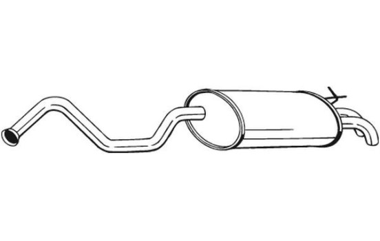 Silencieux arrière 278-731 Bosal, Image 2