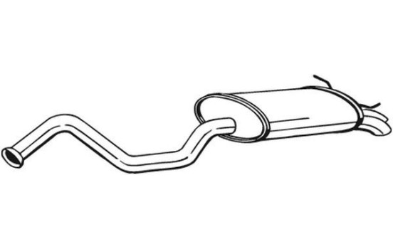 Silencieux arrière 278-735 Bosal, Image 2