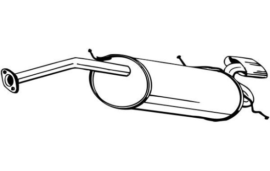 Silencieux arrière 278-877 Bosal, Image 2