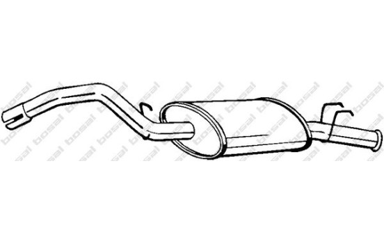 Silencieux arrière 278-973 Bosal, Image 2