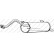 Silencieux arrière 279-015 Bosal