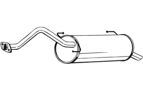 Silencieux arrière 279-015 Bosal, Image 2